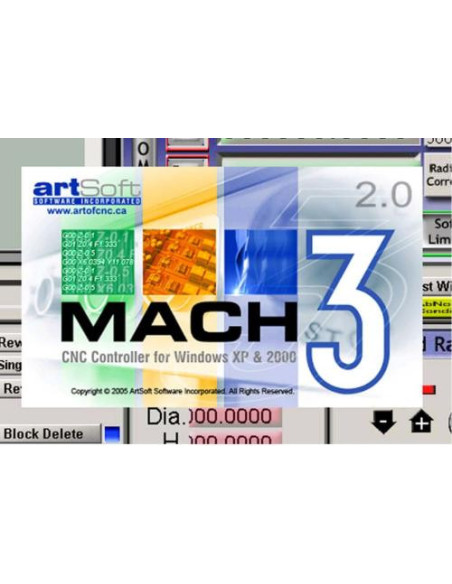 MACH3 Szoftver Licence