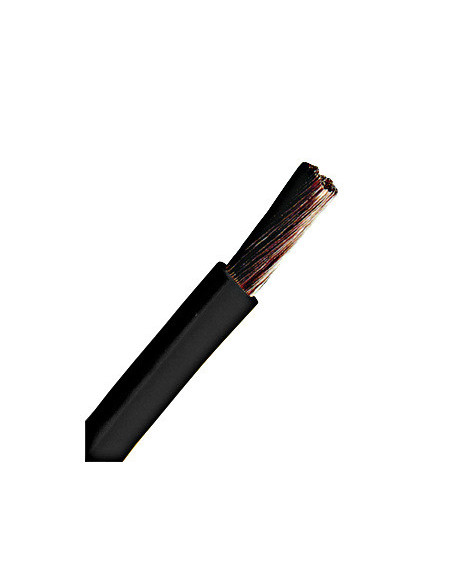 1mm2 vezeték fekete H05V-K 1x1