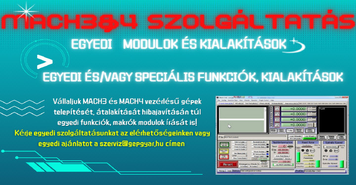 MACH3 / MACH4 SZOLG&Aacute;LTAT&Aacute;SOK